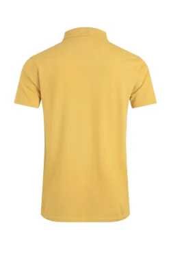 Weird Fish Polo & Rugby Shirts|Miles Organic Cotton Pique Polo Lemon