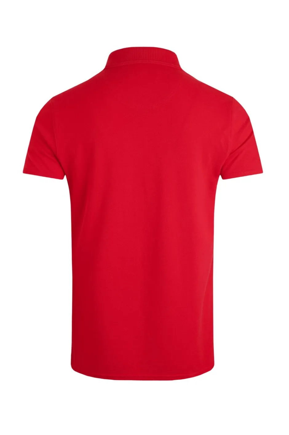 Weird Fish Polo & Rugby Shirts|Miles Organic Cotton Pique Polo Barberry Red Marl