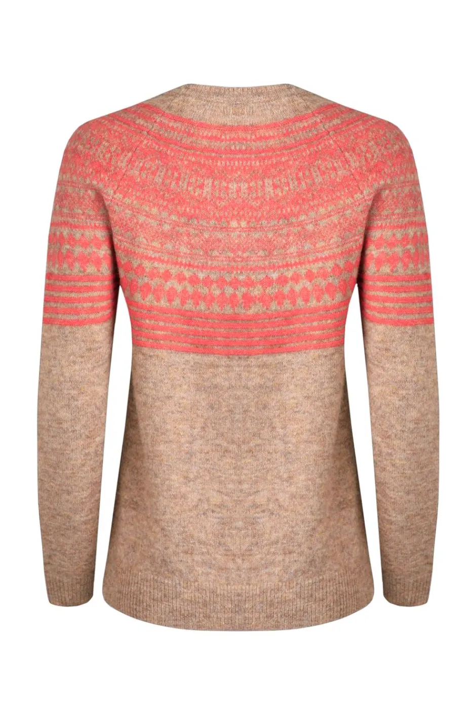 Weird Fish Jumpers & Cardigans|Knitwear|Miska Eco Fair Isle Jumper Ecru