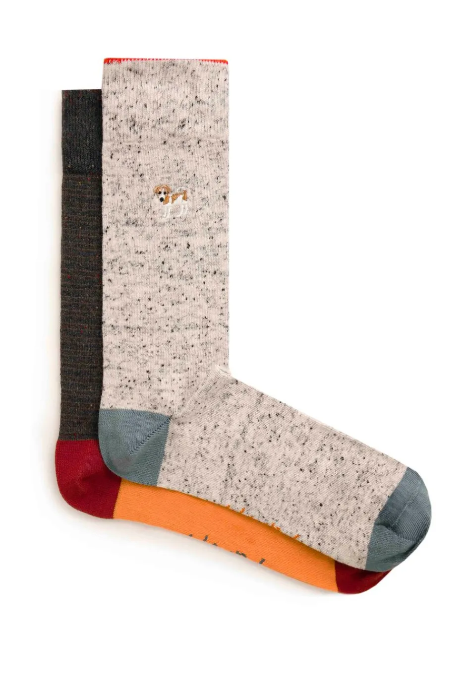 Weird Fish Socks & Underwear|Socks & Underwear|Moreton Socks 2 Pack Charcoal