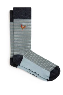Weird Fish Socks & Underwear|Socks & Underwear|Moreton Socks 2 Pack Navy