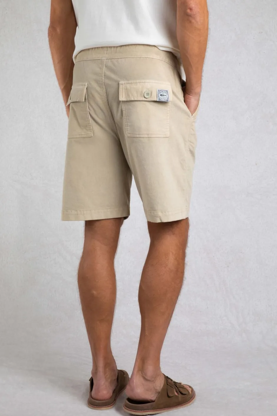 Weird Fish Shorts|Munro Cord Shorts Sand Dune
