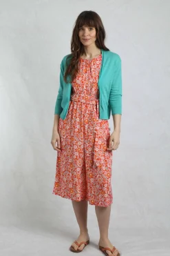 Weird Fish Dresses|Leggings|Nalani LivaEco™ Printed Viscose Jumpsuit Tango Red