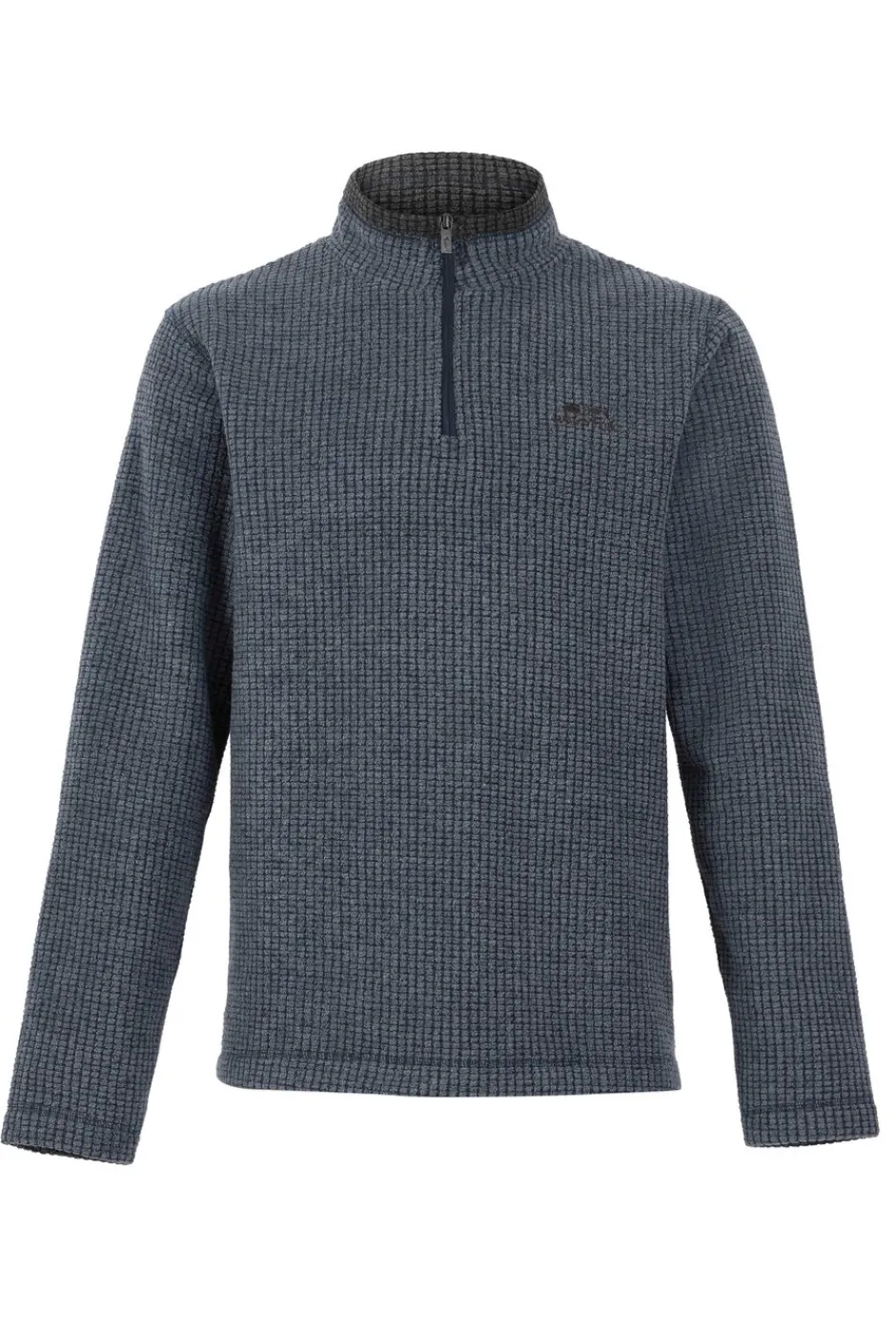 Weird Fish Fleece|Newark Eco 1/4 Zip Grid Fleece Navy