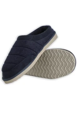 Weird Fish Caps & Scarves|Scarves & Caps|Newbridge Felt Slippers Navy