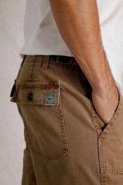 Weird Fish Trousers & Jeans|Newhaven Workwear Trousers Tan