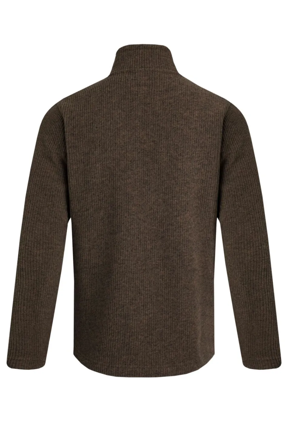 Weird Fish Fleece|Newport 1/4 Zip Rib Fleece Bronze