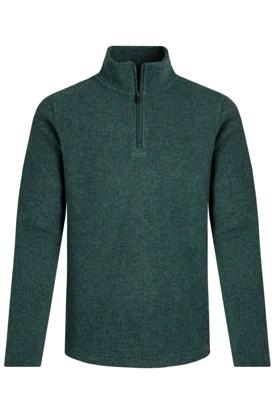Weird Fish Fleece|Newport 1/4 Zip Rib Fleece Ivy