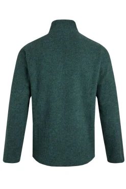 Weird Fish Fleece|Newport 1/4 Zip Rib Fleece Ivy