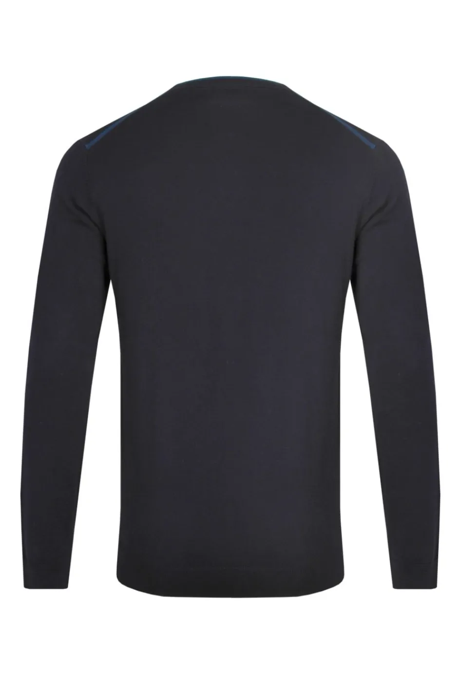 Weird Fish Jumpers & Knitwear|Noah Crew Neck Fine Knit Jumper Midnight