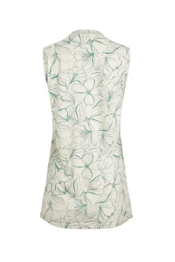 Weird Fish Tunics|Tops & T-Shirts|Nonno Organic Cotton Printed Jersey Vest Viridis