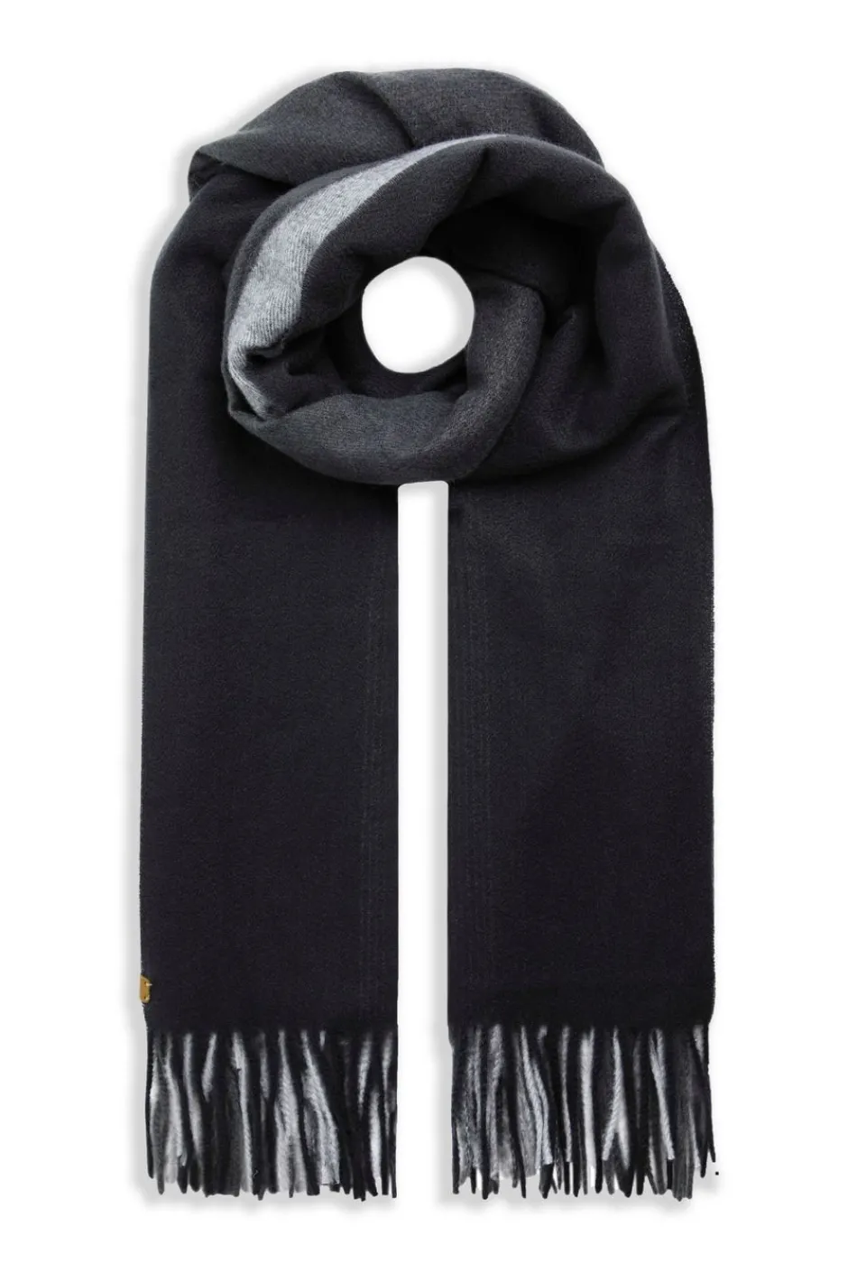 Weird Fish Caps & Scarves|Scarves & Caps|Oban Eco Ombre Scarf Anthracite