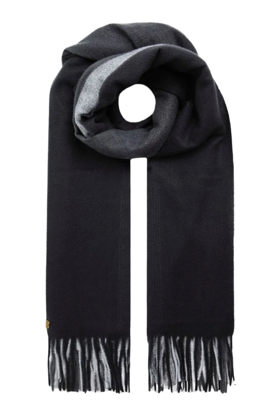 Weird Fish Caps & Scarves|Scarves & Caps|Oban Eco Ombre Scarf Anthracite
