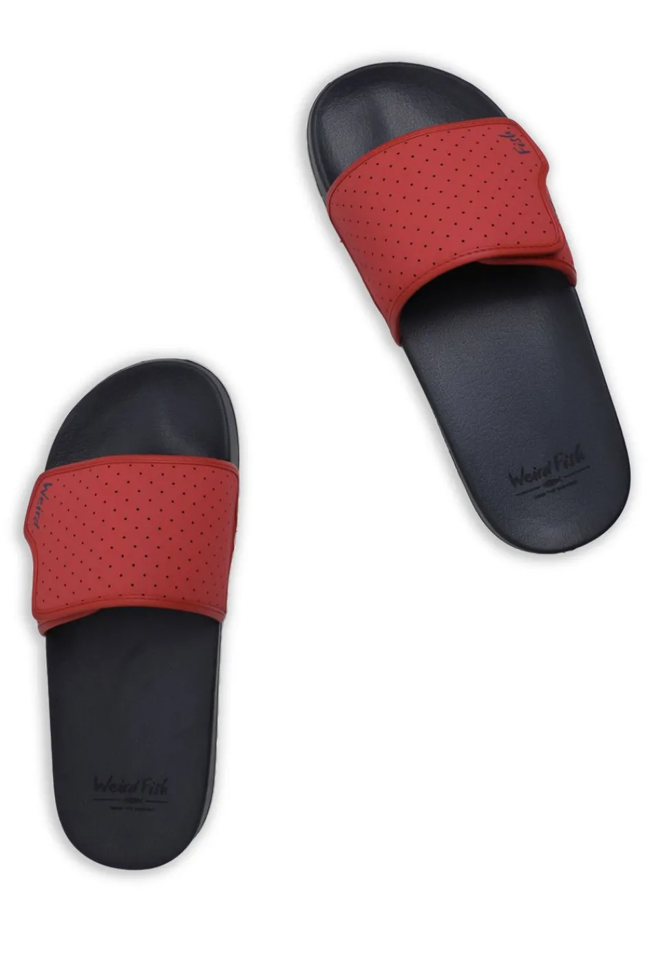 Weird Fish Caps & Scarves|Scarves & Caps|Oliver Pool Sliders Retro Red