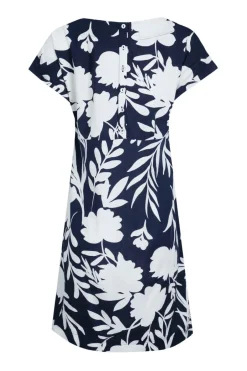 Weird Fish Dresses|Linen|Orlando Linen Rich Pocket Dress Nightshade