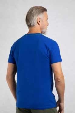 Weird Fish T-Shirts|Pacific Eco Front Print Graphic T-Shirt Cobalt Blue
