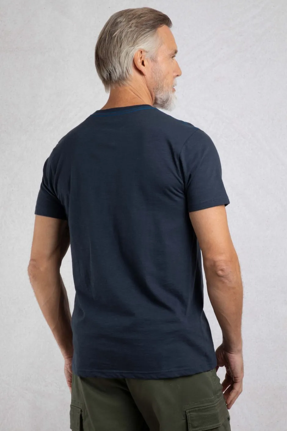 Weird Fish T-Shirts|Pacific Eco Front Print Graphic T-Shirt Navy