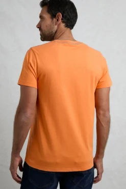 Weird Fish T-Shirts|Paddle Front Print Graphic T-Shirt Pumpkin