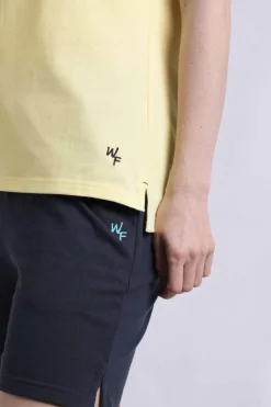 Weird Fish Tunics|Tops & T-Shirts|Pammie Organic Cotton Pique Polo Shirt Yellow