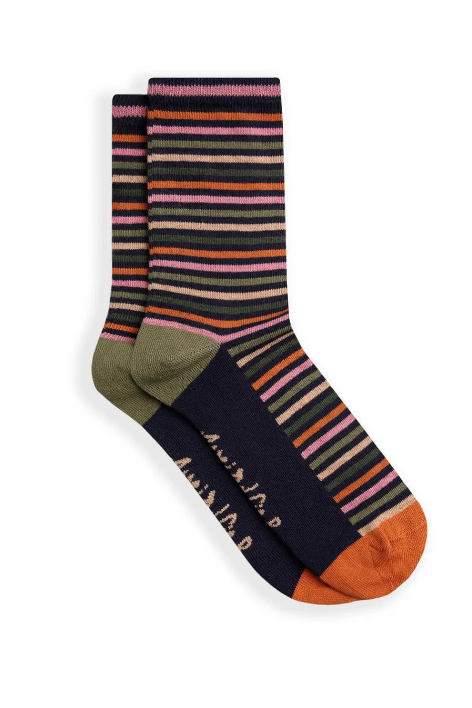 Weird Fish Socks & Tights|Socks & Tights|Parade Patterned Socks 3 Pack Chocolate