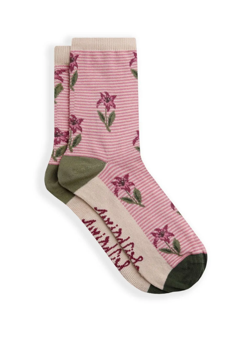 Weird Fish Socks & Tights|Socks & Tights|Parade Patterned Socks 3 Pack Chocolate