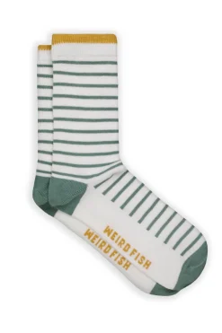 Weird Fish Socks & Tights|Socks & Tights|Parade Patterned Socks 3 Pack Deep Amber