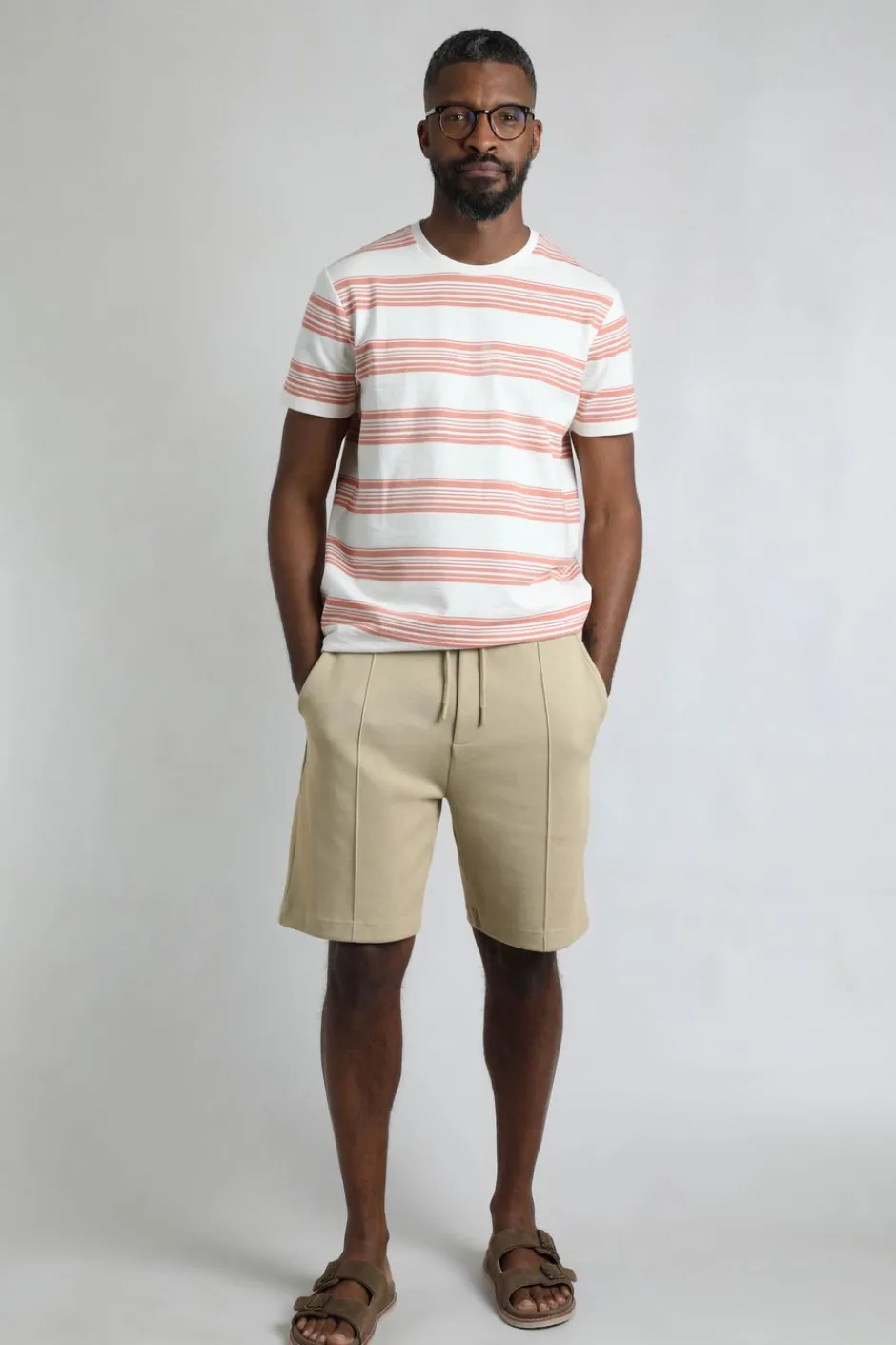 Weird Fish Shorts|Pasco Pique Jersey Shorts Flint Stone