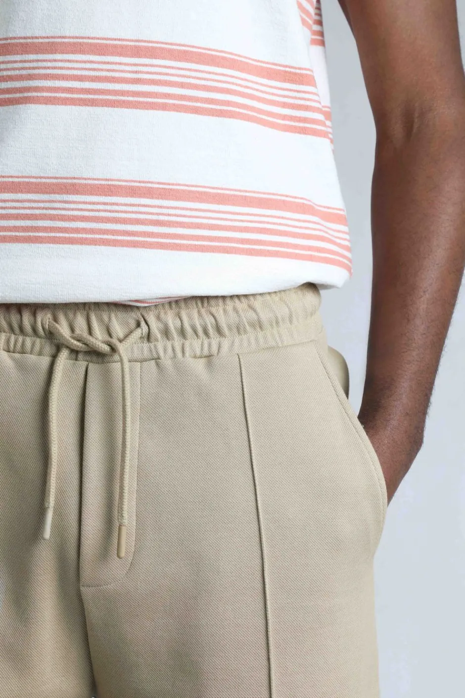 Weird Fish Shorts|Pasco Pique Jersey Shorts Flint Stone