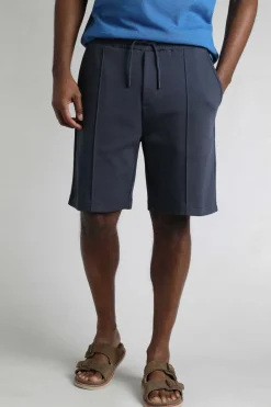 Weird Fish Shorts|Pasco Pique Jersey Shorts Navy