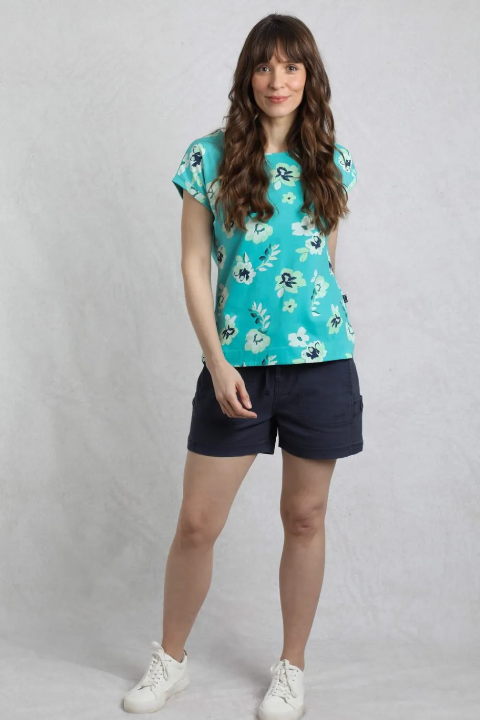 Weird Fish Tunics|Tops & T-Shirts|Paw Paw Organic Cotton Printed T-Shirt Blue Shine