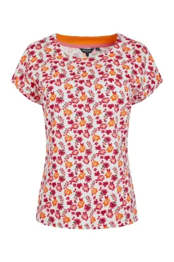 Weird Fish Tunics|Tops & T-Shirts|Paw Paw Organic Cotton Printed T-Shirt Apricot