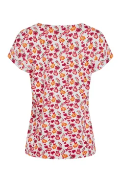 Weird Fish Tunics|Tops & T-Shirts|Paw Paw Organic Cotton Printed T-Shirt Apricot