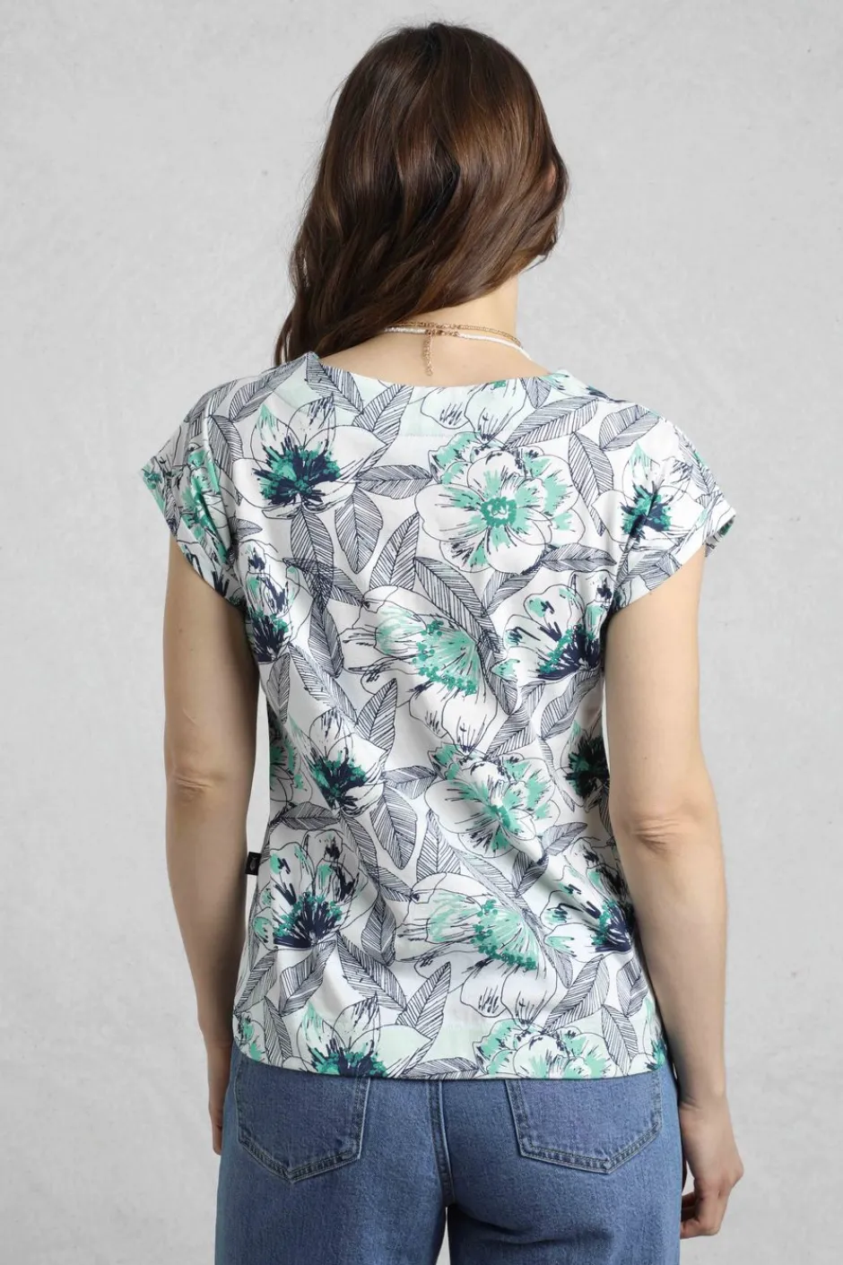 Weird Fish Tunics|Tops & T-Shirts|Paw Paw Organic Cotton Printed T-Shirt Cream