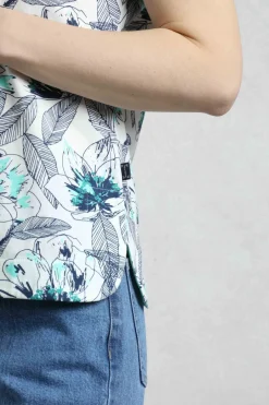 Weird Fish Tunics|Tops & T-Shirts|Paw Paw Organic Cotton Printed T-Shirt Cream