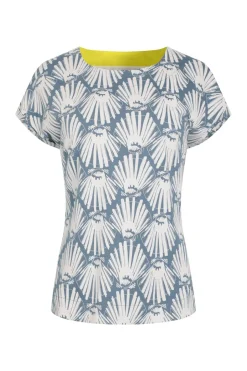 Weird Fish Tunics|Tops & T-Shirts|Paw Paw Organic Cotton Printed T-Shirt Arona