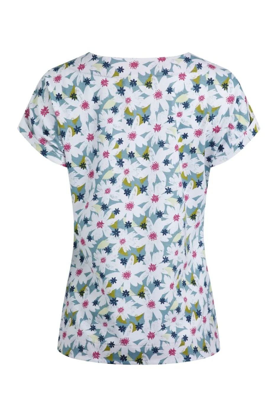 Weird Fish Tunics|Tops & T-Shirts|Paw Paw Organic Cotton Printed T-Shirt Washed Blue