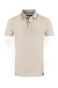 Weird Fish Polo & Rugby Shirts|Powell Organic Cotton Textured Jersey Polo Shirt String
