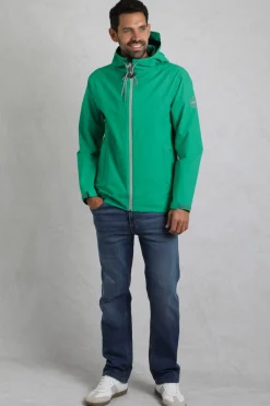Weird Fish Coats, Jackets And Gilets|Coats, Jackets And Gilets|Prescott Waterproof Packable Jacket Evergreen