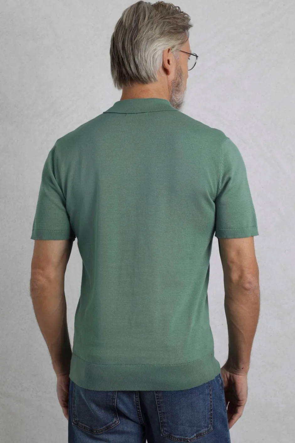 Weird Fish Polo & Rugby Shirts|Quentin Short Sleeve Knitted Polo Ivy