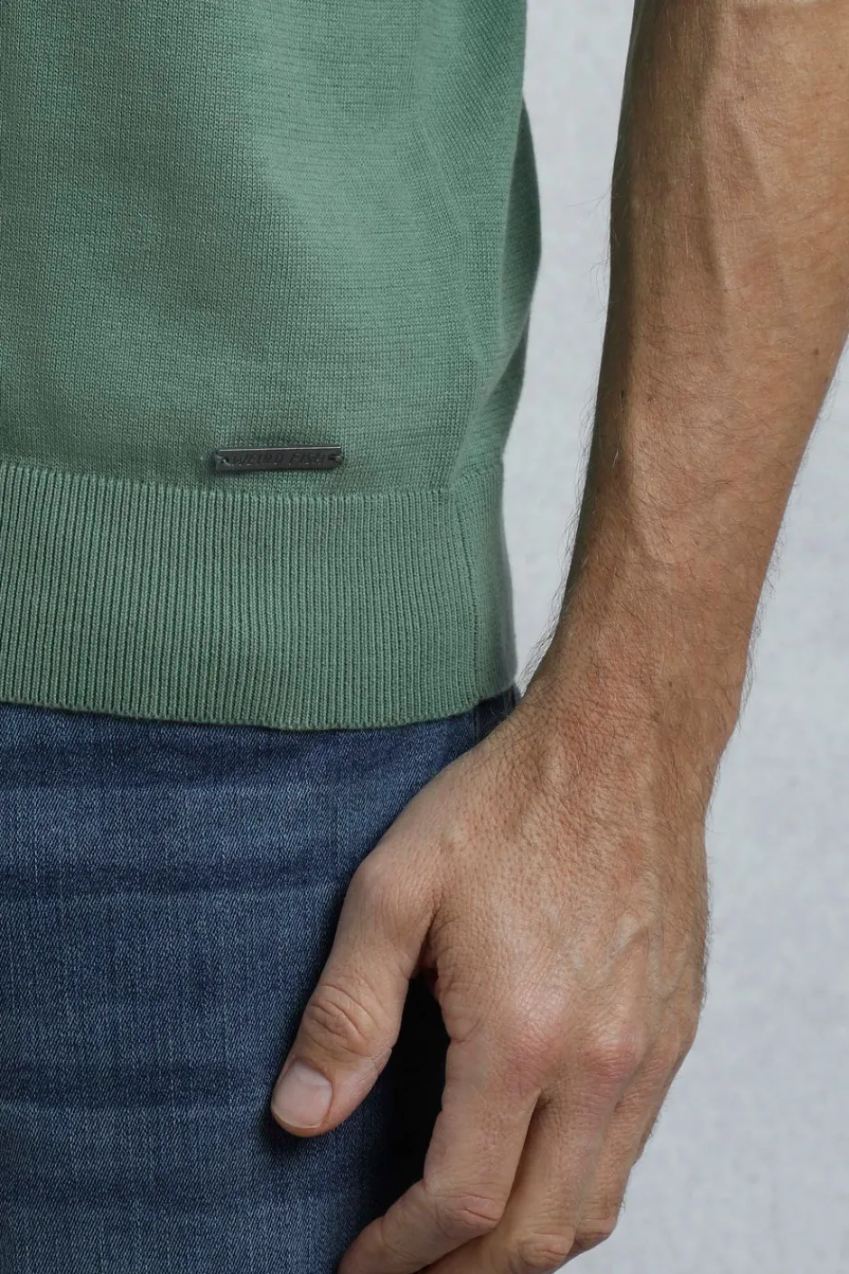 Weird Fish Polo & Rugby Shirts|Quentin Short Sleeve Knitted Polo Ivy