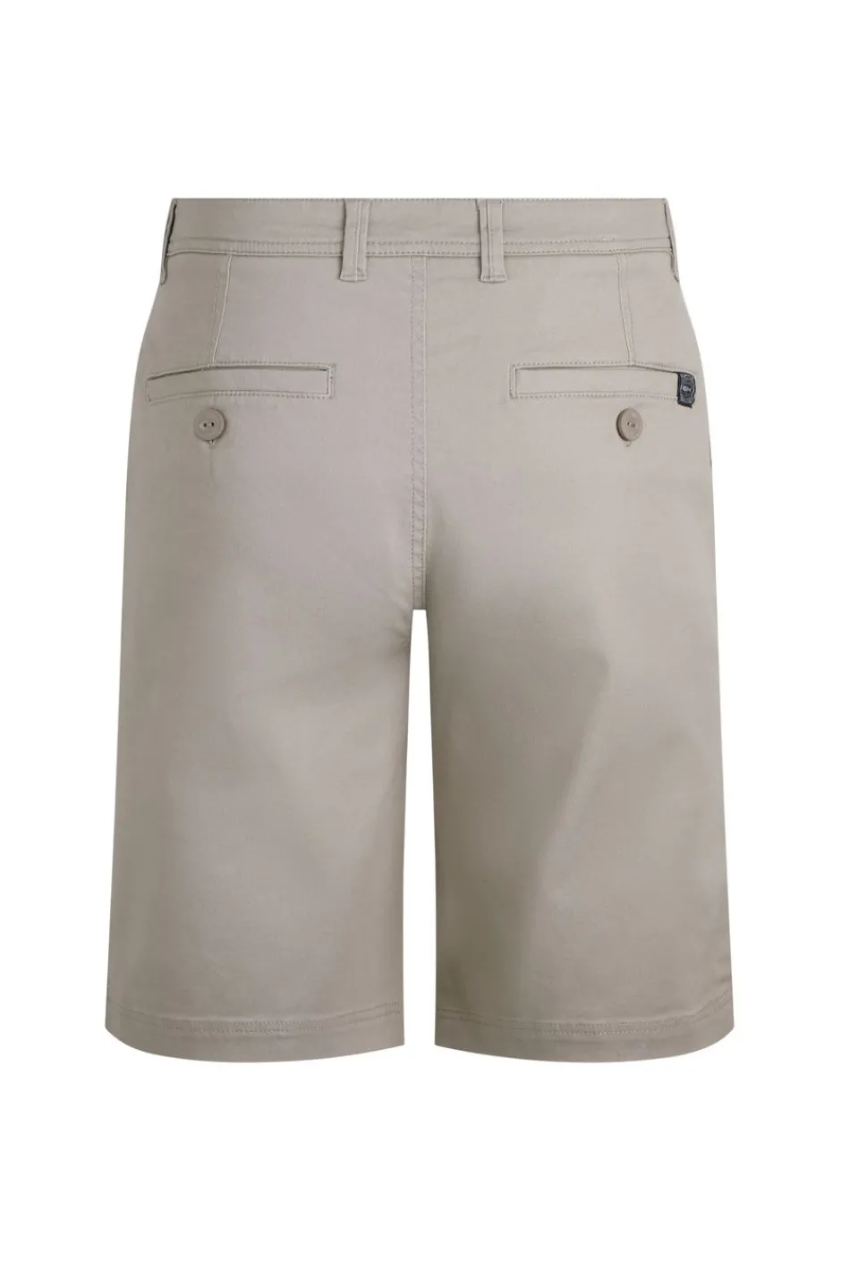 Weird Fish Shorts|Rayburn Organic Cotton Flat Front Shorts Flint Stone