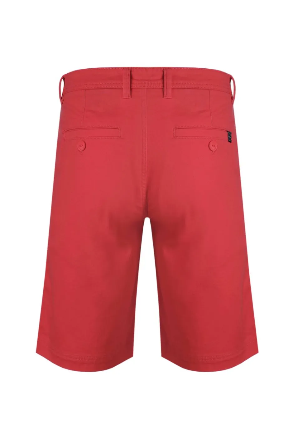 Weird Fish Shorts|Rayburn Organic Cotton Flat Front Shorts Radical Red