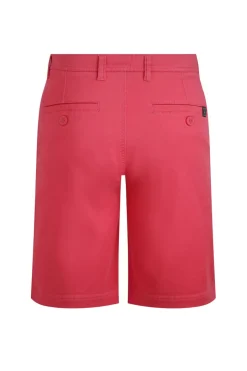 Weird Fish Shorts|Rayburn Organic Cotton Flat Front Shorts Dark Pink