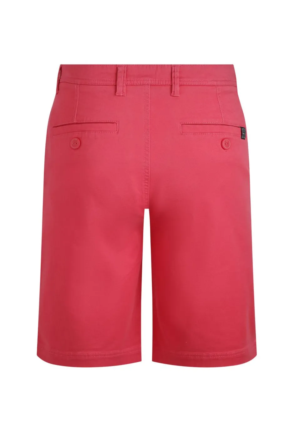 Weird Fish Shorts|Rayburn Organic Cotton Flat Front Shorts Dark Pink