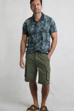 Weird Fish Shorts|Rigney Cargo Shorts Dark Olive