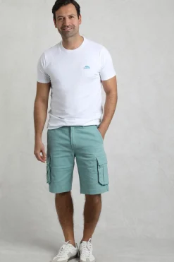 Weird Fish Shorts|Rigney Cargo Shorts Mineral Blue