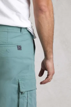 Weird Fish Shorts|Rigney Cargo Shorts Mineral Blue