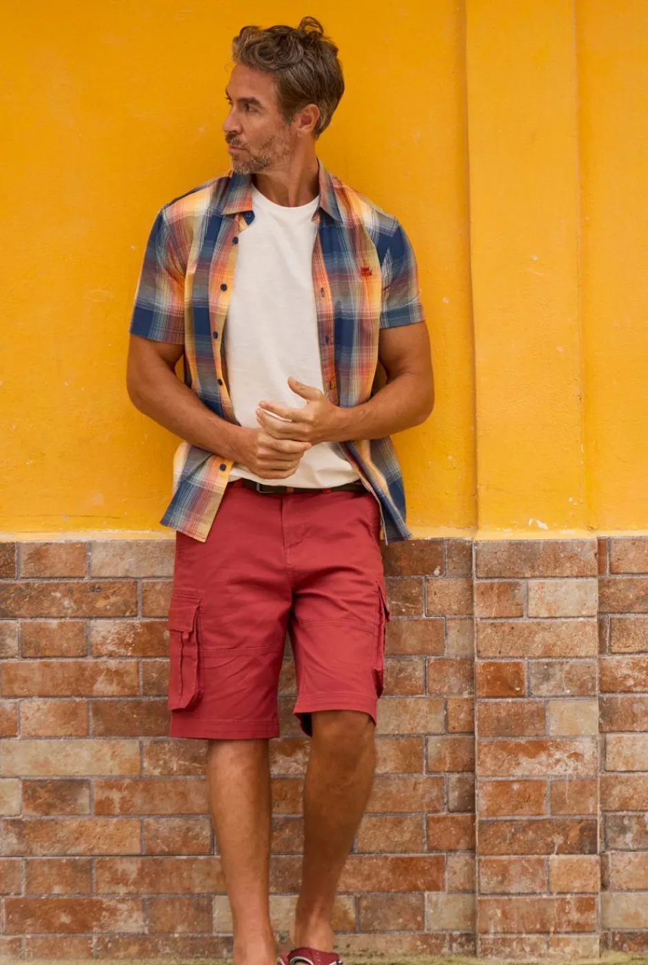 Weird Fish Shorts|Rigney Cargo Shorts Paprika