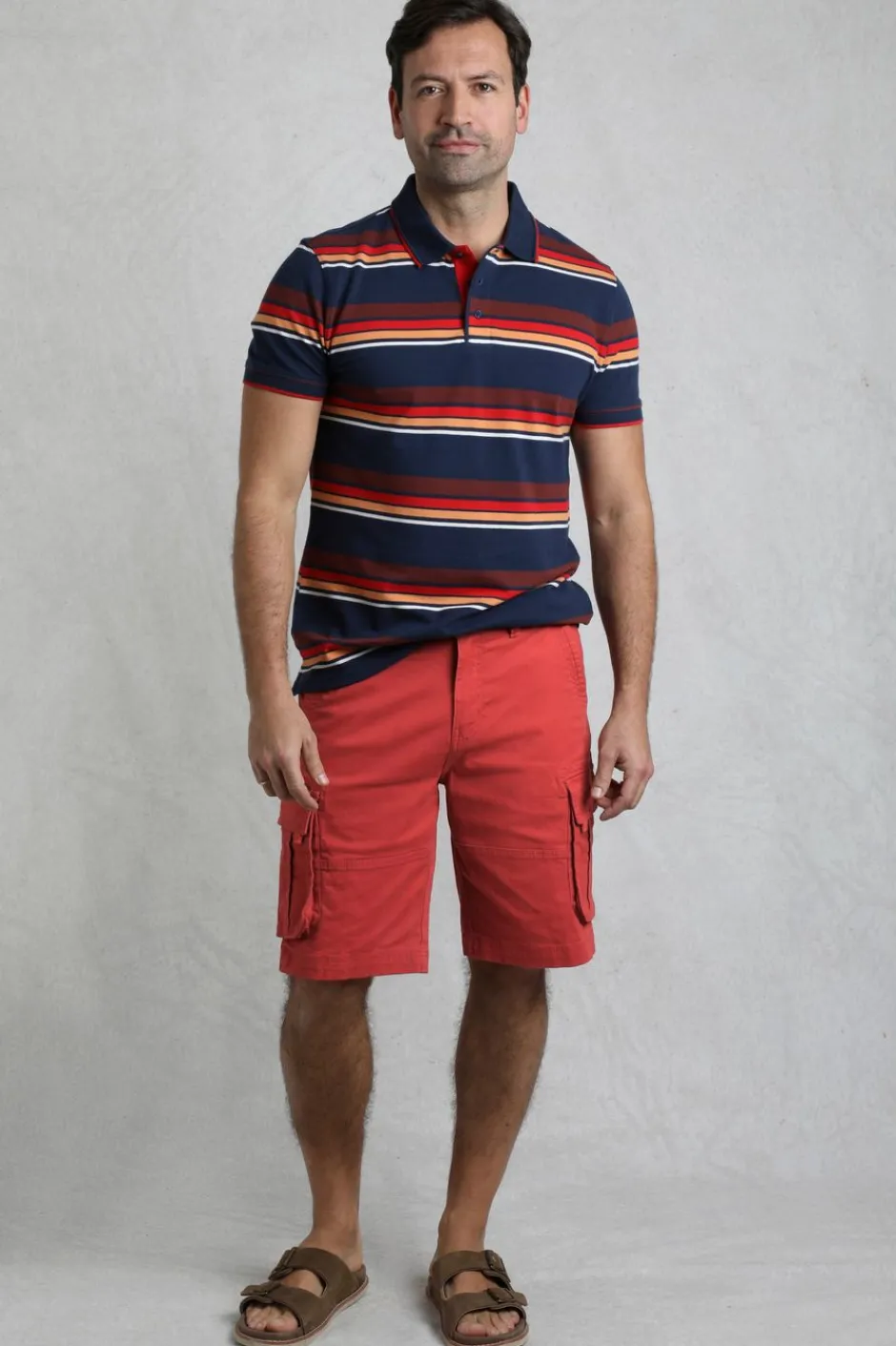 Weird Fish Shorts|Rigney Cargo Shorts Paprika