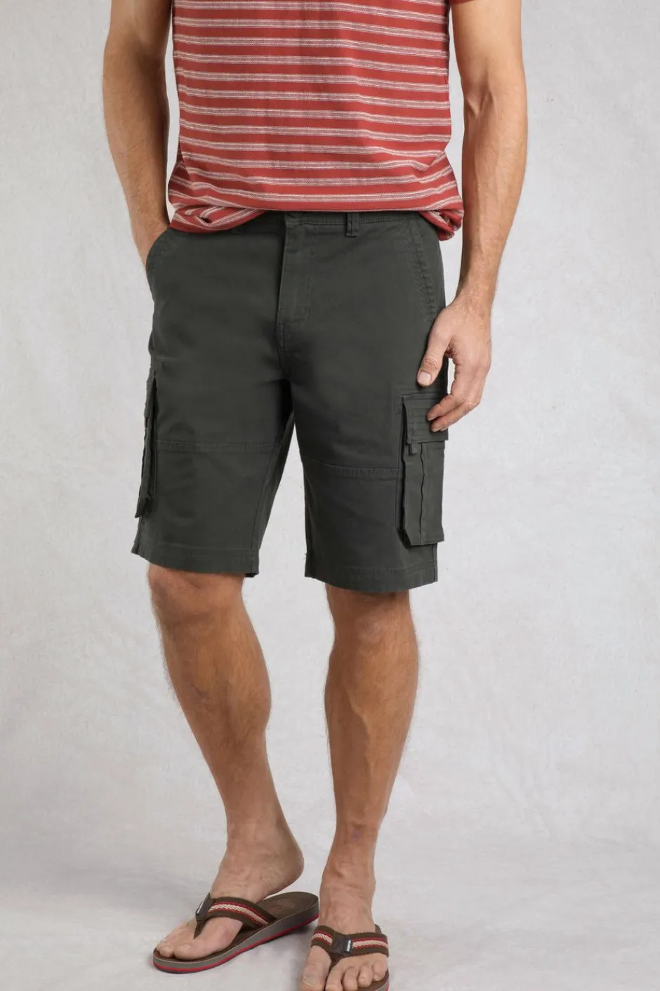 Weird Fish Shorts|Rigney Cargo Shorts Washed Black